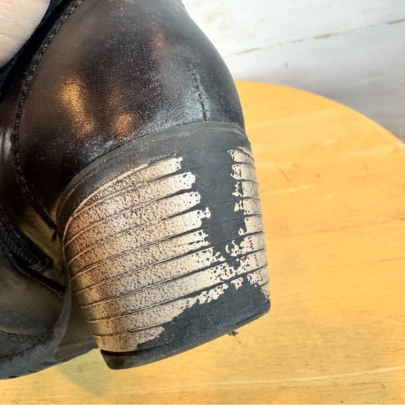 Eric Michael | Black Lace-Up Heeled Ankle Booties, EU 39 - Picture 12 of 13